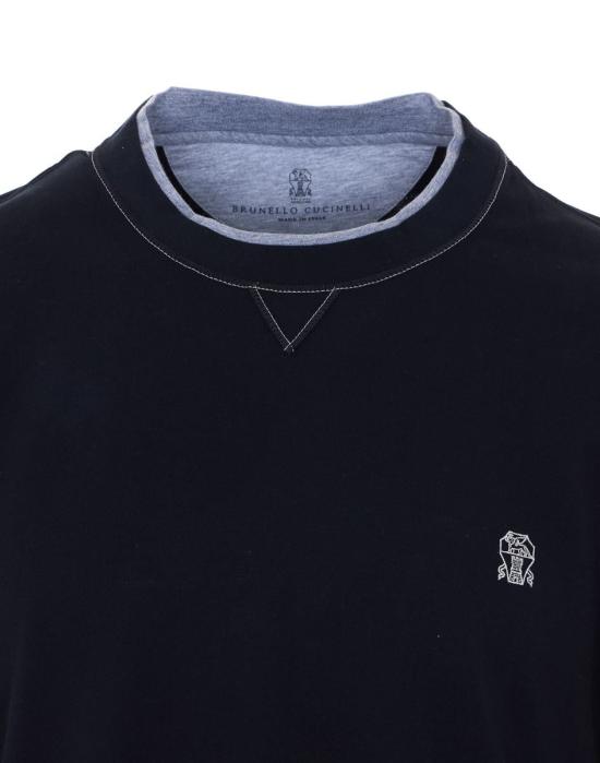 26SS 브루넬로 쿠치넬리 반팔 티셔츠 M0B137451GCCB75 Black - BRUNELLO CUCINELLI