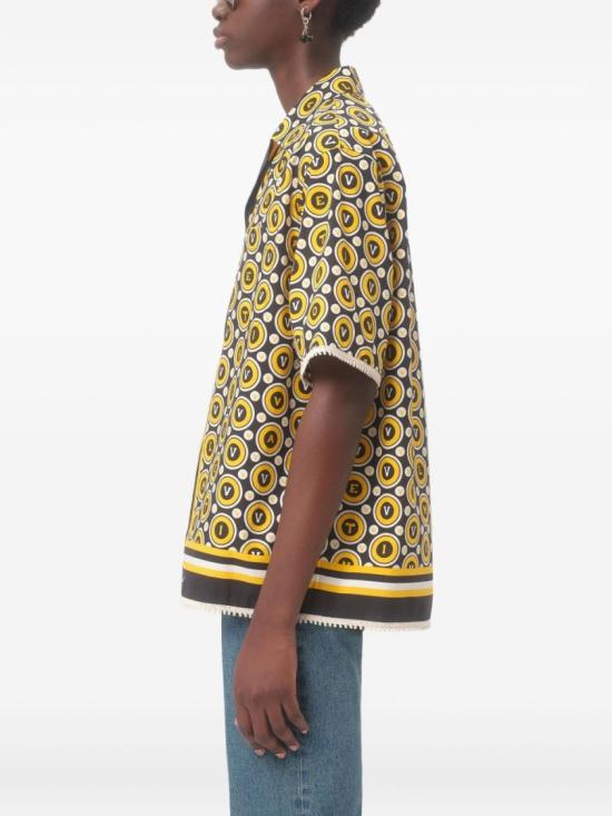 25FW 발렌티노 가라바니 반팔 셔츠 7V3AA111AYQCLP Multicolor - VALENTINO GARAVANI