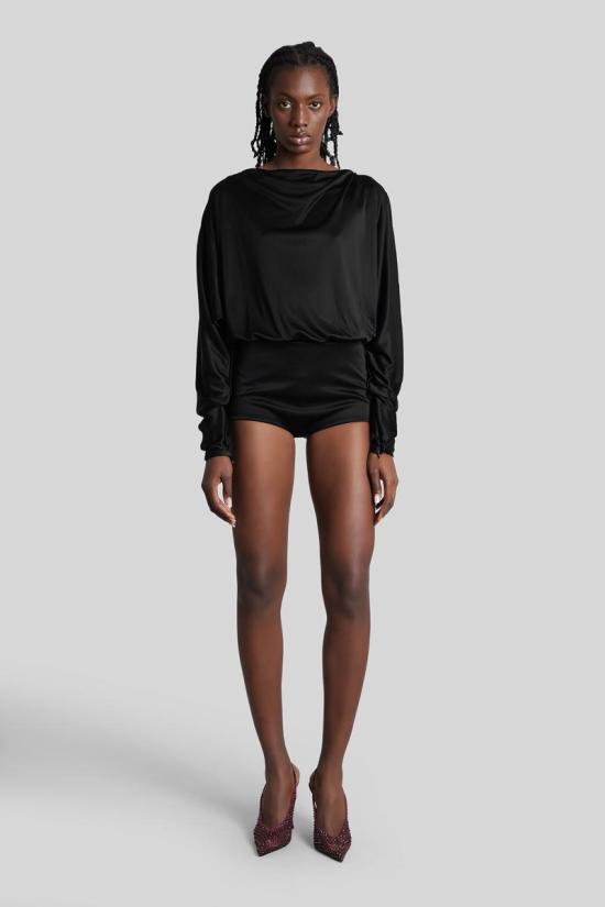 25FW 안다마네 점프수트 429297 TM180141A Black