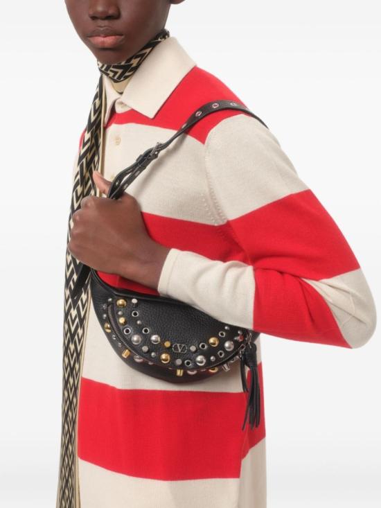 25FW 발렌티노 가라바니 숄더백 7Y2B0R39MJL0NO Black - VALENTINO GARAVANI