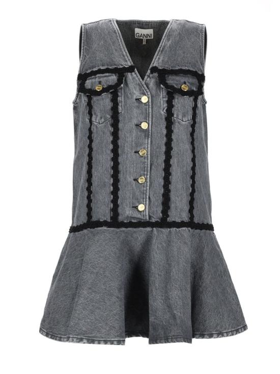 26SS 가니 원피스 A1030102 259 Grey