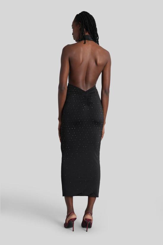 25FW 안다마네 롱 원피스 429298 TM180146B Black - ANDAMANE