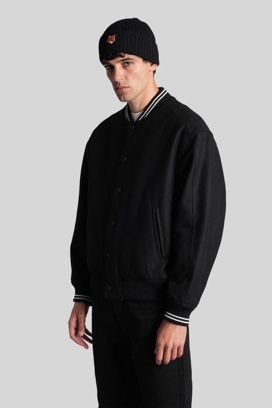 25FW 메종키츠네 자켓 428394 PM02107WM2023 Black - MAISON KITSUNE