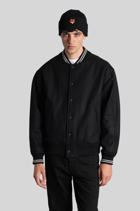 25FW 메종키츠네 자켓 428394 PM02107WM2023 Black - MAISON KITSUNE