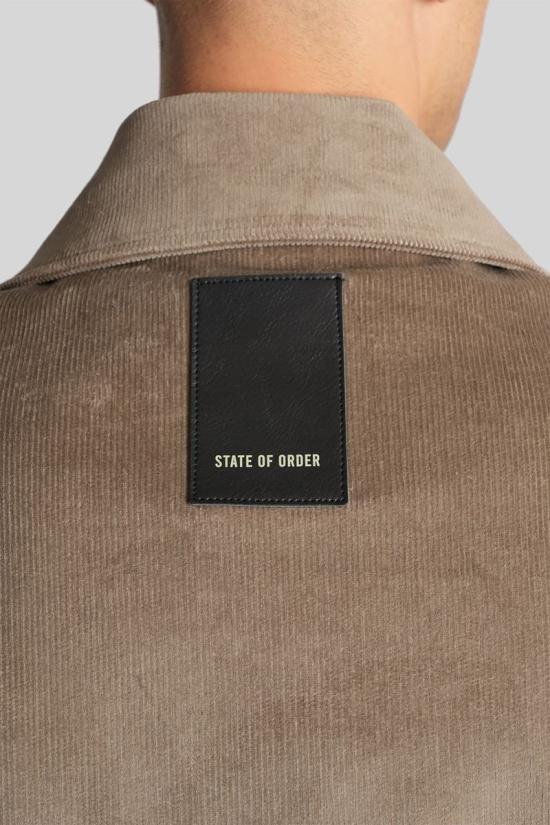 25FW 스테이트오브오더 자켓 427156 SJ2526010 Brown - STATE OF ORDER