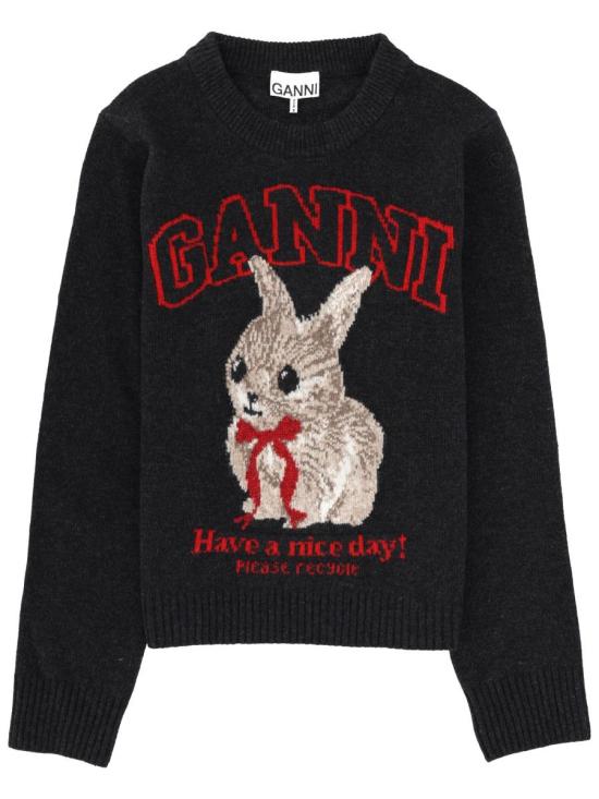 26SS 가니 스웨터 A1070047 252 Grey