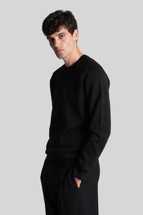 25FW 메종키츠네 스웨터 425501 PM00813KT1168 Black - MAISON KITSUNE