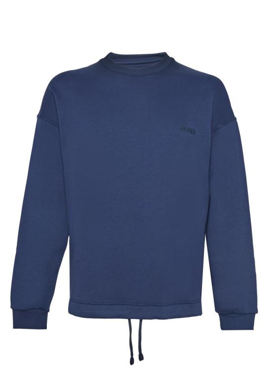 25FW 에르메네질도제냐 스웨터 N6MGI2030422 BLUE