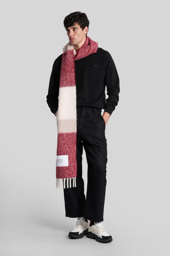 25FW 메종키츠네 숏팬츠 425502 PM01102WT3017 Black - MAISON KITSUNE