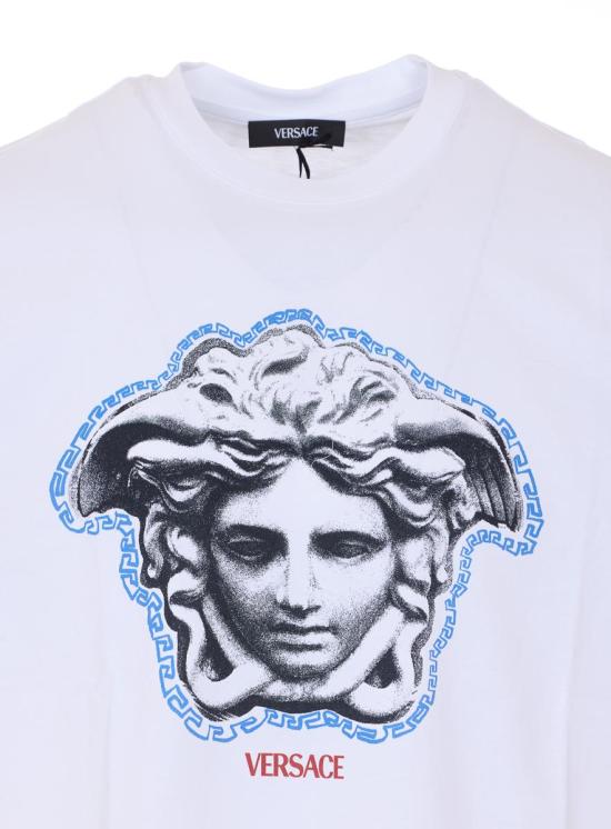 26SS 베르사체 반팔 티셔츠 10133021A167531W000 WHITE - VERSACE