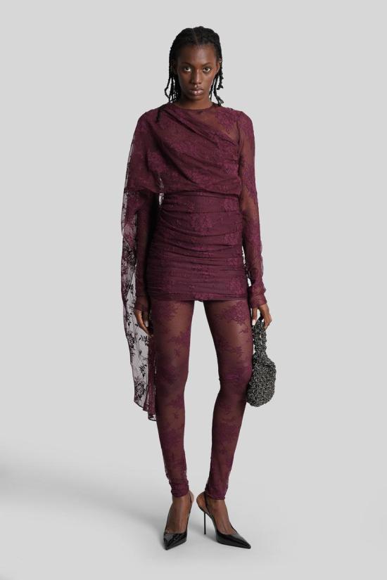 25FW 안다마네 숏 원피스 429294 TM180120A Red - ANDAMANE