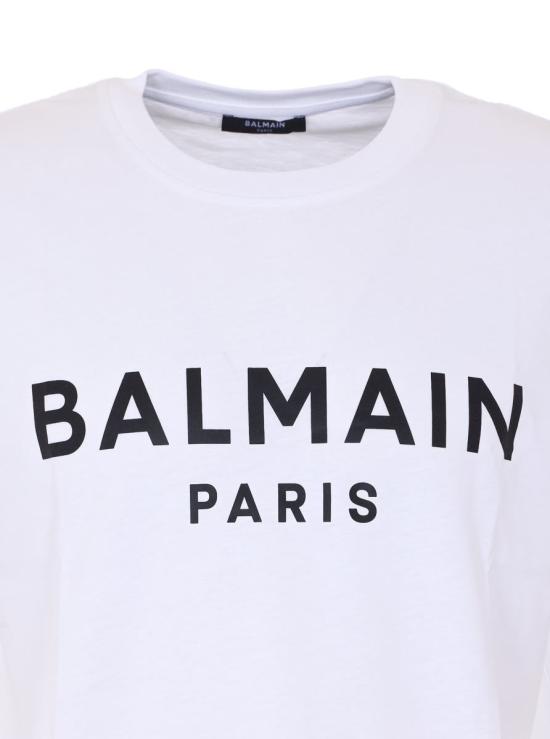 26SS 발망 반팔 티셔츠 EG000BD45GAB WHITE - BALMAIN