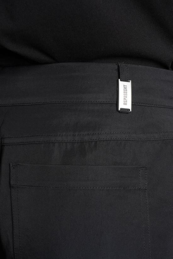 25FW 리프레젠트 숏팬츠 428289 MLM100355 Black - REPRESENT