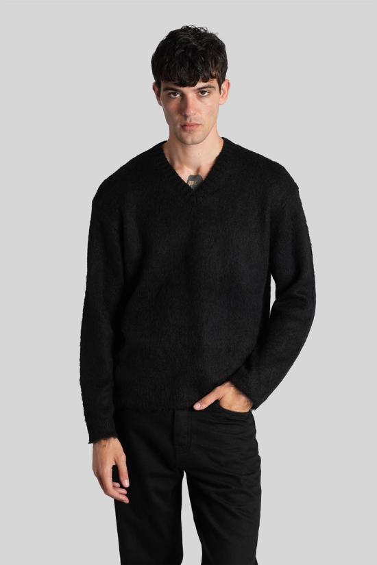 25FW 메종키츠네 스웨터 428744 PM00805KT1162 Black