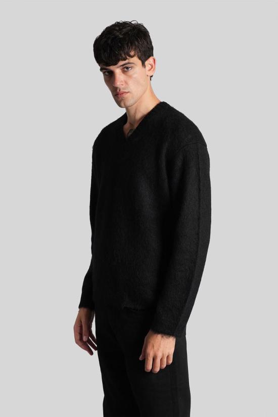 25FW 메종키츠네 스웨터 428744 PM00805KT1162 Black - MAISON KITSUNE