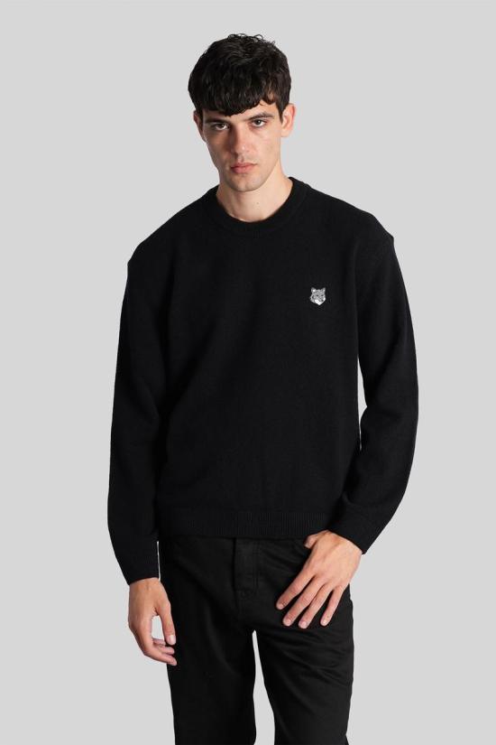 25FW 메종키츠네 스웨터 428743 PM00803KT1006 Black