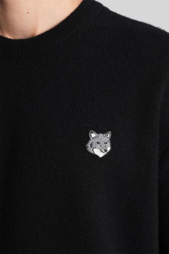 25FW 메종키츠네 스웨터 428743 PM00803KT1006 Black - MAISON KITSUNE