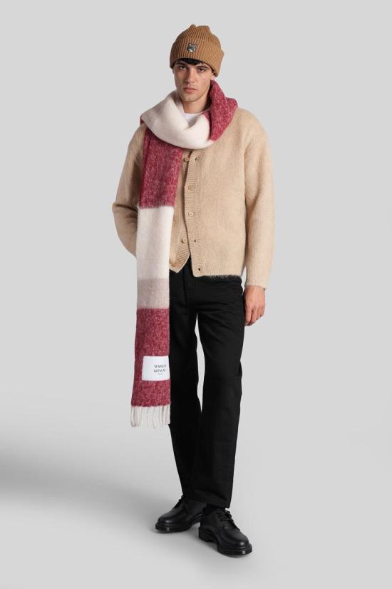 25FW 메종키츠네 가디건 428741 PM00503KT1162 Beige - MAISON KITSUNE