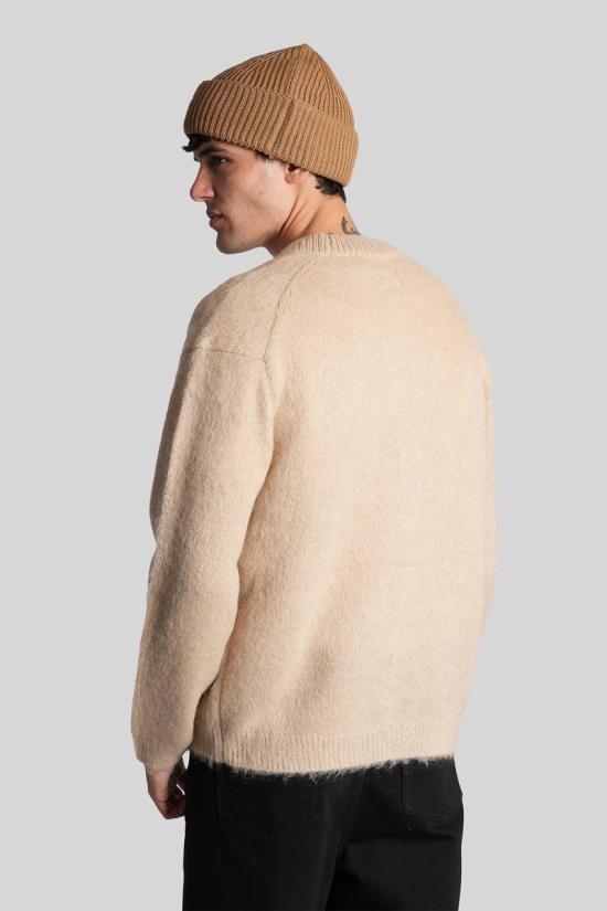 25FW 메종키츠네 가디건 428741 PM00503KT1162 Beige - MAISON KITSUNE