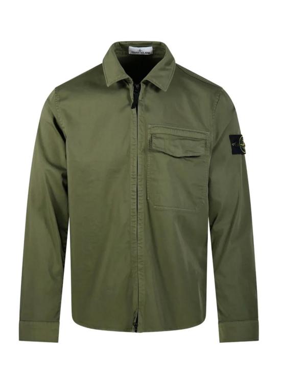 26SS 스톤 아일랜드 긴팔 셔츠 L1S151200015S0012V005G MILITARY GREEN