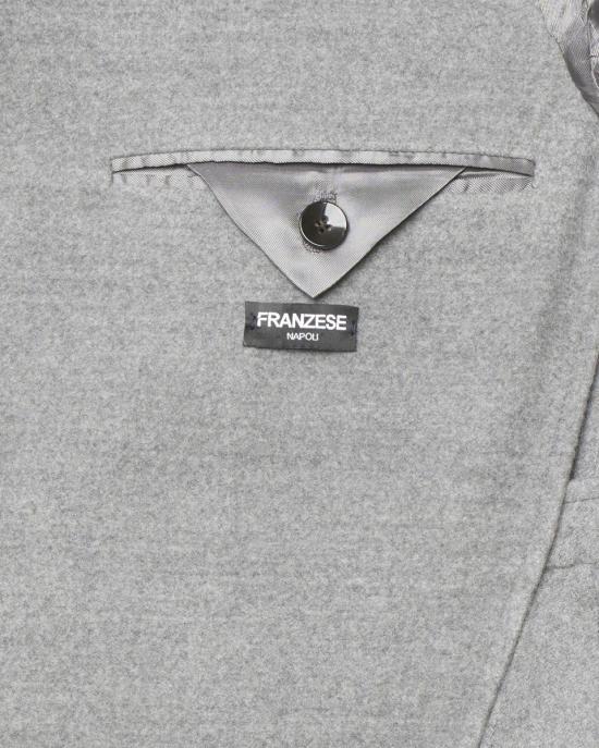 25FW 프랜지스 콜렉션 수트 자켓 26U0ZUATXAQVUI21 GREY - FRANZESE COLLECTION