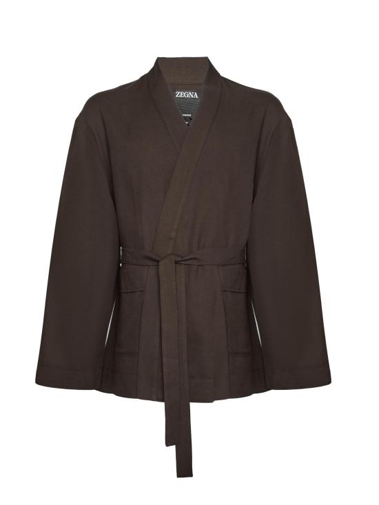 25FW 에르메네질도제냐 자켓 N6H602000 202 BROWN