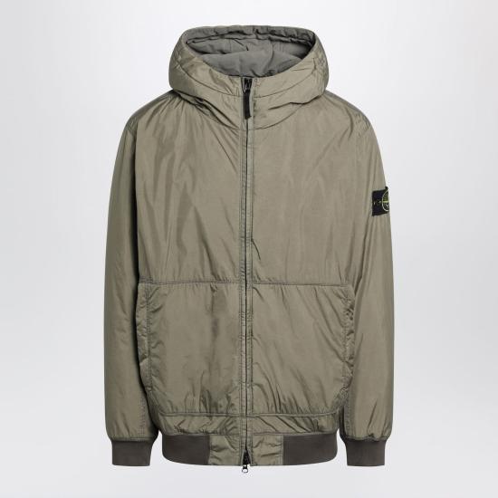26SS 스톤 아일랜드 크링클 랩스 NY 후드 자켓 S154100110S0A23 Green