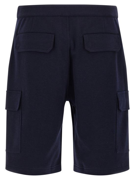 26SS 브루넬로 쿠치넬리 숏팬츠 MM8313222GC1265 Blue - BRUNELLO CUCINELLI