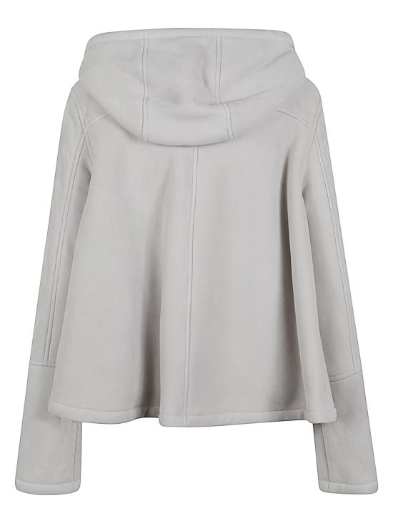 25FW 로에베 가죽 자켓 S359Y2SL34 5689 Light Grey - LOEWE