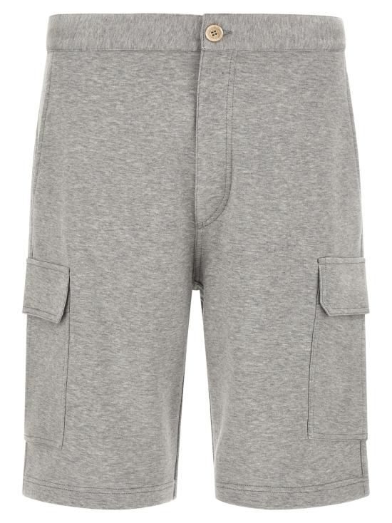26SS 브루넬로 쿠치넬리 숏팬츠 MM8313222GC1252 Gray