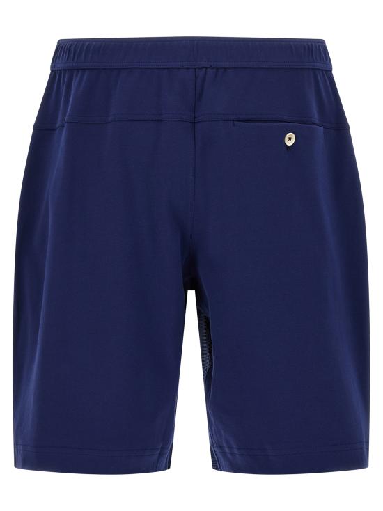 26SS 브루넬로 쿠치넬리 숏팬츠 ML8243390TC7943 Blue - BRUNELLO CUCINELLI