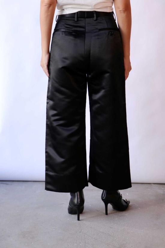  알13 크롭 팬츠 R13 릴렉스드 크롭 플리츠 팬츠 - R13