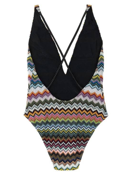 26SS 미소니 원피스 수영복 MC22SP03BR014FSM9YJ Multicolor - MISSONI
