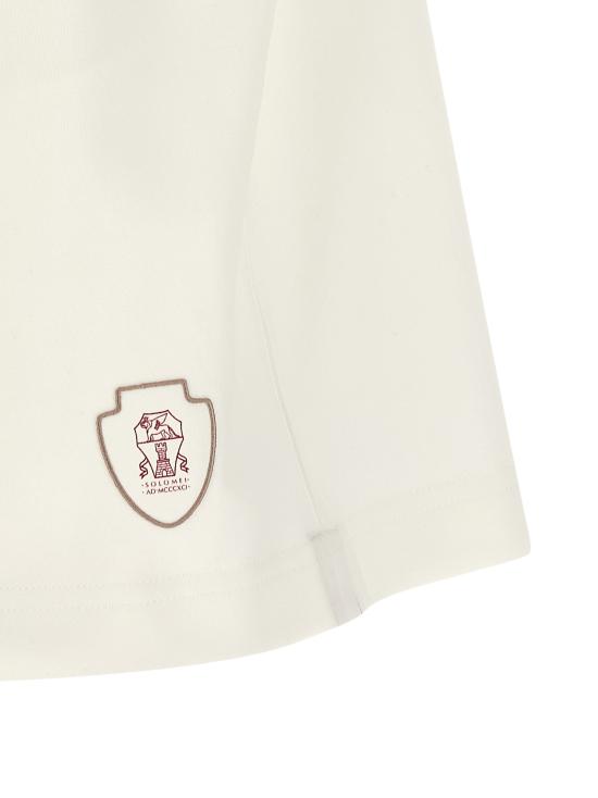 26SS 브루넬로 쿠치넬리 숏팬츠 ML8243390TC159 White - BRUNELLO CUCINELLI