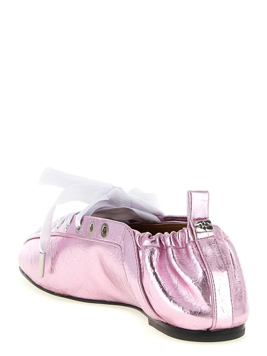 26SS 가니 플랫 슈즈 B102004105C Pink - GANNI