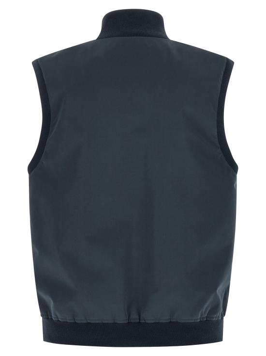 26SS 브루넬로 쿠치넬리 베스트 MM4796584CIR70 Blue - BRUNELLO CUCINELLI