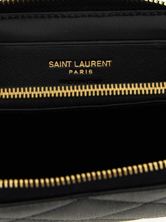 26SS 생로랑 명함지갑 862443AAGA81000 Black - SAINT LAURENT