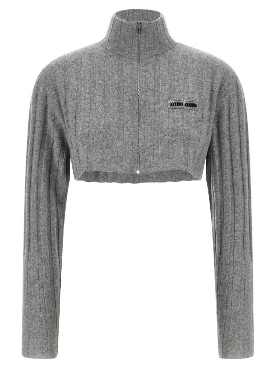 26SS 미우미우 자켓 MMF01ASOOO17JAF0031 Gray