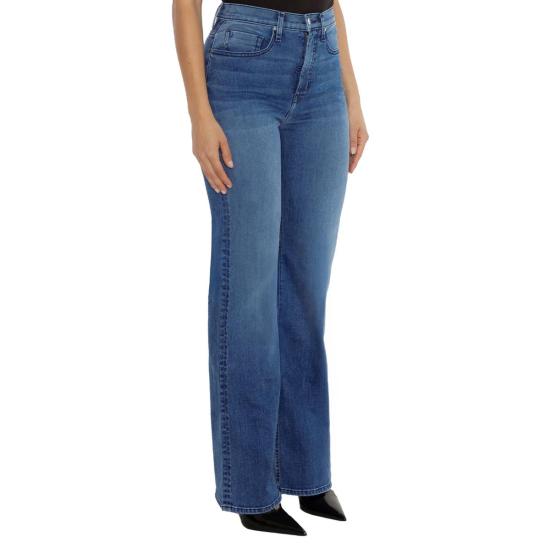  RUDES DENIM 데님 팬츠 루즈 데님 알리 부츠컷 진 코랄 블루 - OTHER BRANDS