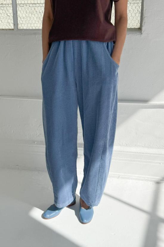  르 본 숍 크롭 팬츠 Le Bon Shoppe 소프트 코듀로이 아크 팬츠