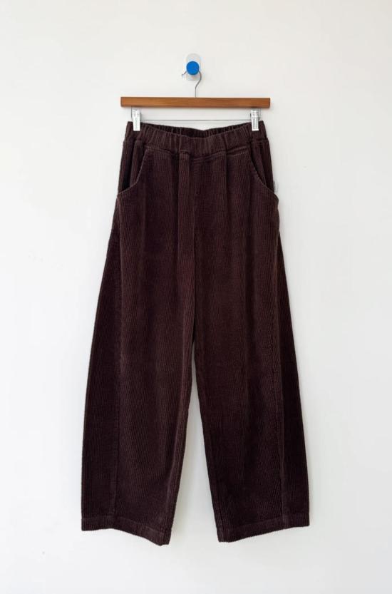  르 본 숍 크롭 팬츠 Le Bon Shoppe 소프트 코듀로이 아크 팬츠 - Le Bon Shoppe
