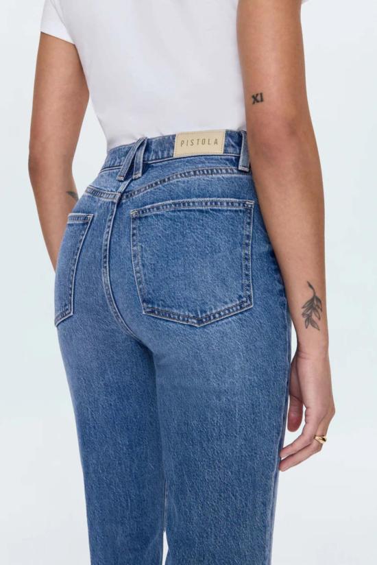  피스톨라 데님 팬츠 앨리 Hr 앵클 부츠 진 - PISTOLA
