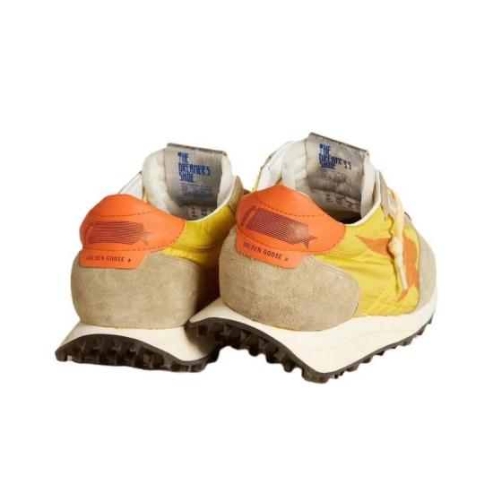 26SS 골든구스 MARATHON 마라톤 러닝 스니커즈 GMF00683 F005462 82542 YELLOW GREY ORANGE DOM - GOLDEN GOOSE
