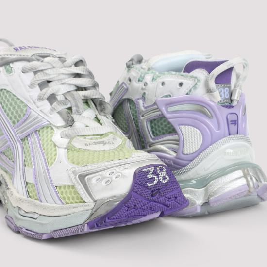 26SS 발렌시아가 러너 스니커즈 772767 WRNGM 9157 WHITE GRY PURPLE - BALENCIAGA
