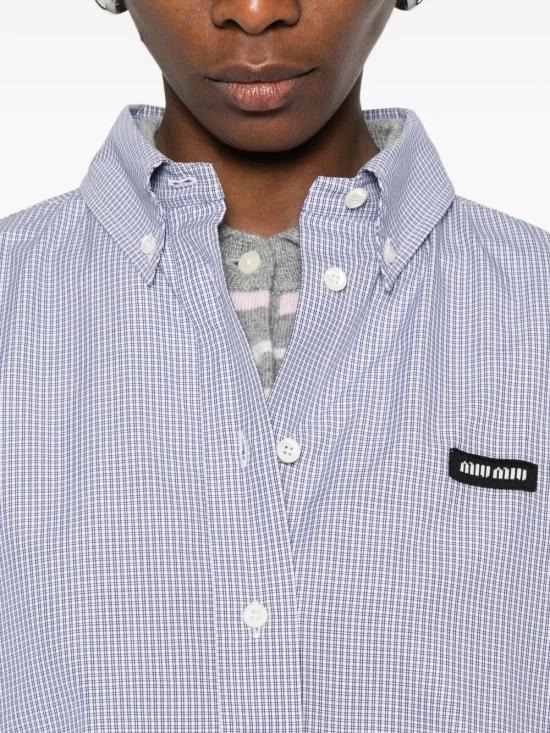 26SS 미우미우 셔츠 MK1659SOOO 1805 F0008 BLEU - MIU MIU