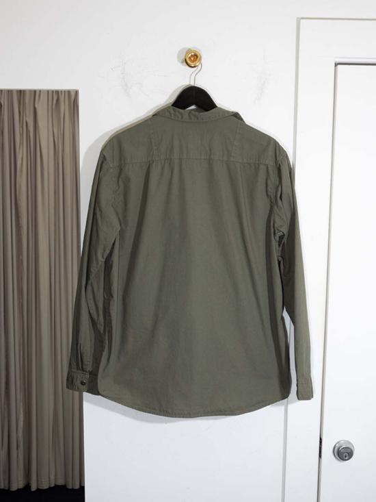  캐피탈 패딩 남녀공용  브로드 클로스 아노락 셔츠 카키 - KAPITAL