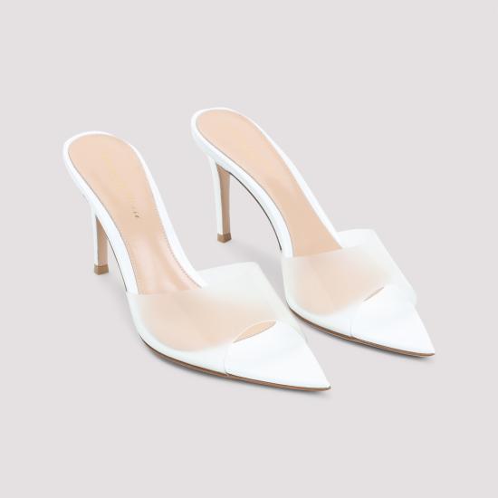 26SS 지안비토로시 뮬/슬리퍼 G1105085RIC GSV BIBI WHITE WHITE - GIANVITO ROSSI