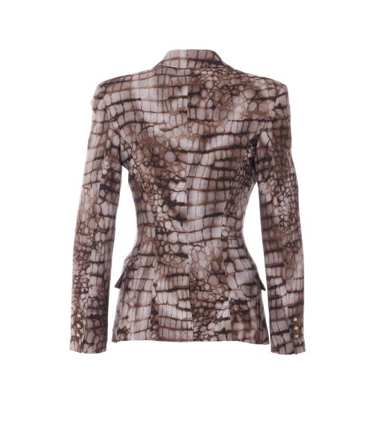 26SS 엘리자베타프랜치 수트 자켓 GI20761E2 644 Brown - ELISABETTA FRANCHI