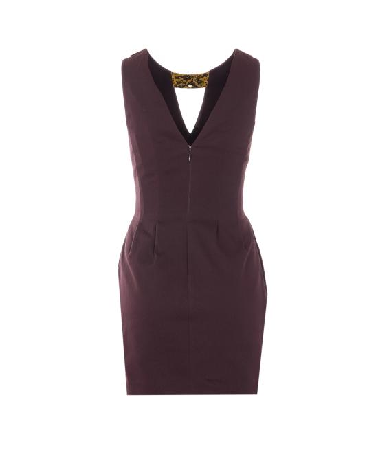 26SS 엘리자베타프랜치 미디 원피스 AB85661E2 644 Red - ELISABETTA FRANCHI