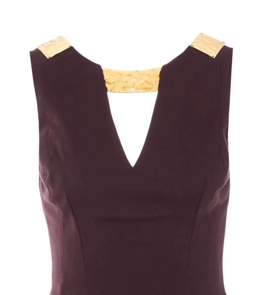 26SS 엘리자베타프랜치 미디 원피스 AB85661E2 644 Red - ELISABETTA FRANCHI